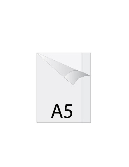 Capa Plastico Protectora de Livros Transparente A5