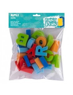 Esponja Carimbo ABC Apli Kids Paint & Fun 26un