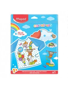 Avental Plástico Pinturas Maped 18 Meses a 5 Anos