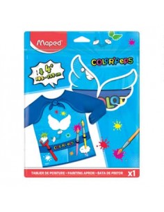 Avental Plástico Pinturas Maped 5 a 8 Anos