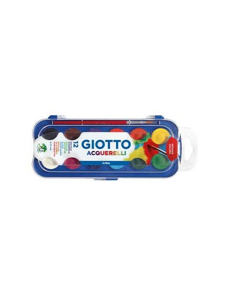 Aguarelas Giotto Cores Sortidas Cx 12