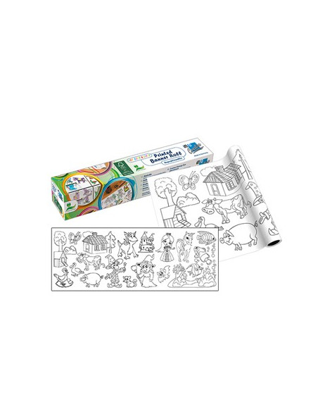 Rolo de Papel Adesivo para colorir 30cmx4mts Unisexo