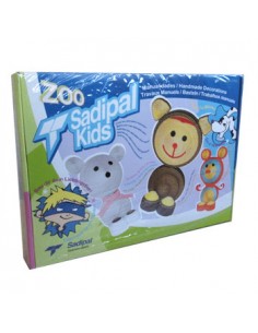 Kit Montagem Cartão Sadipal Kids Zoo