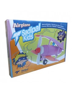 Kit Montagem Cartão Sadipal Kids Avião