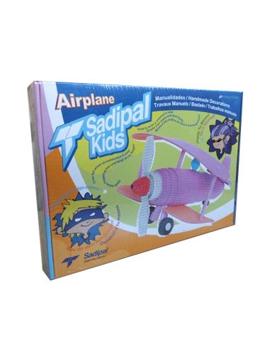 Kit Montagem Cartão Sadipal Kids Avião