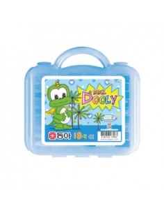 Lápis Oil Pastels  Dooly Conjunto Mala com 48 cores