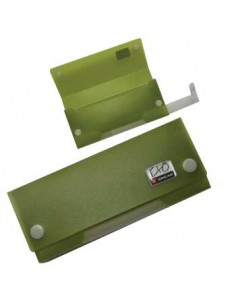 Estojo Plastico Smead c/compartimento inferior Amarelo Limao