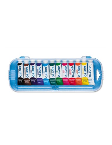 Guache Giotto 7,5ml Cores primarias Cx 12