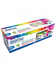 Guache Liquido Giotto Escolar 25ml Caixa 12un + Pincel