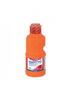 Guache Liquido Giotto Fluo 250ml Laranja Fluorescente