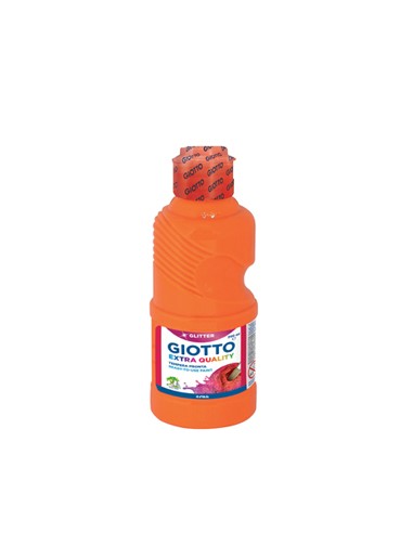 Guache Liquido Giotto Fluo 250ml Laranja Fluorescente