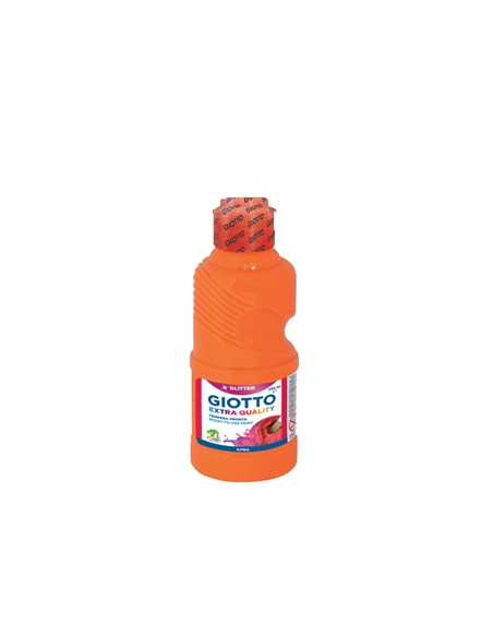 Guache Liquido Giotto Fluo 250ml Laranja Fluorescente