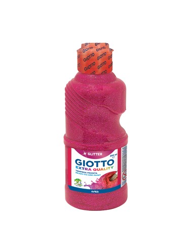 Guache Liquido Giotto Glitter 250ml Magenta