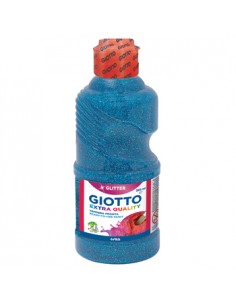 Guache Liquido Giotto Glitter 250ml Azul