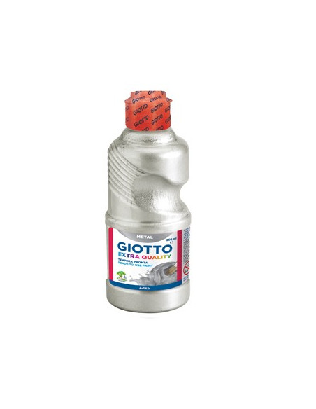 Guache Liquido Giotto Metal 250ml Prata