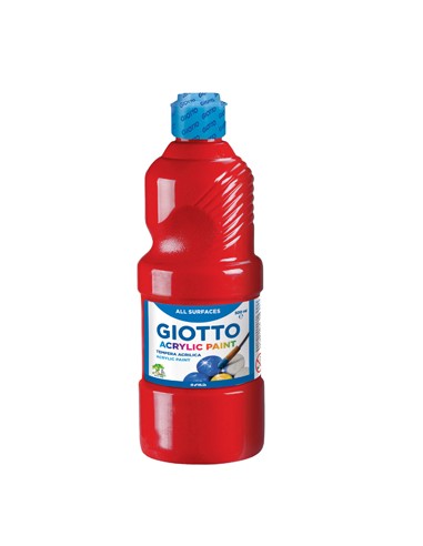 Guache Liquido Giotto Acrilico 500ml Vermelho