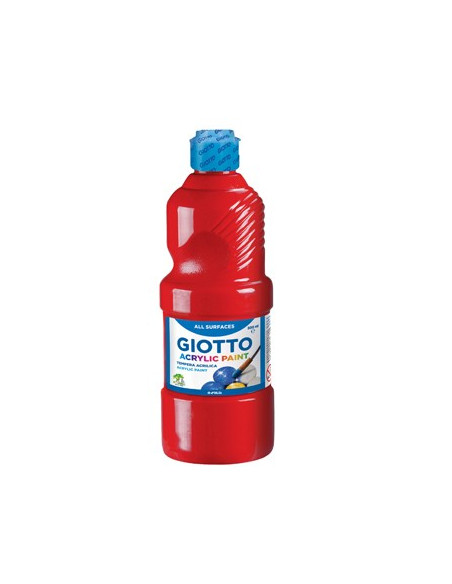 Guache Liquido Giotto Acrilico 500ml Vermelho