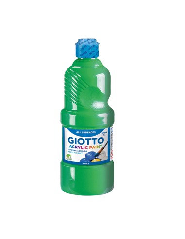 Guache Liquido Giotto Acrilico 500ml Verde