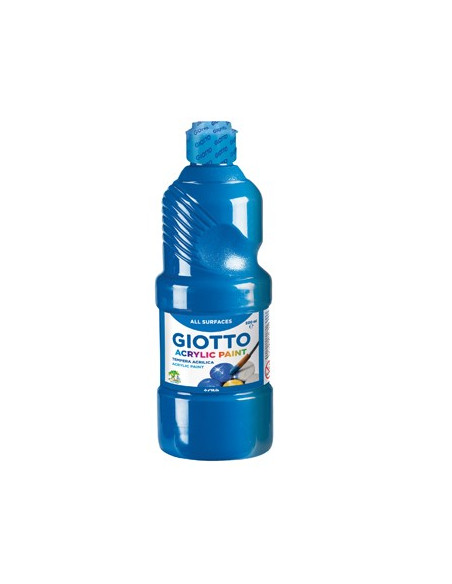 Guache Liquido Giotto Acrilico 500ml Azul