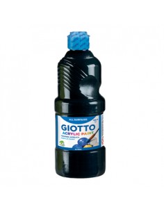 Guache Liquido Giotto Acrilico 500ml Preto