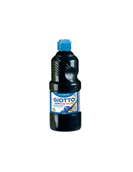 Guache Liquido Giotto Acrilico 500ml Preto