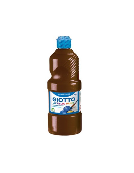 Guache Liquido Giotto Acrilico 500ml Castanho