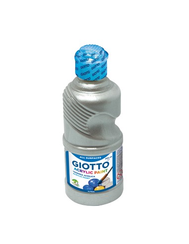 Guache Liquido Giotto Acrilico 250ml Prata