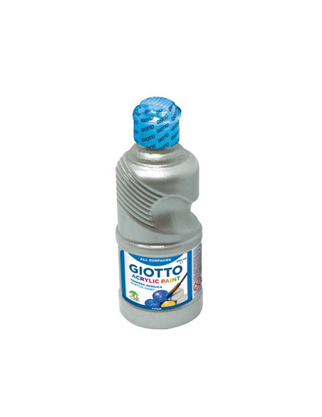 Guache Liquido Giotto Acrilico 250ml Prata
