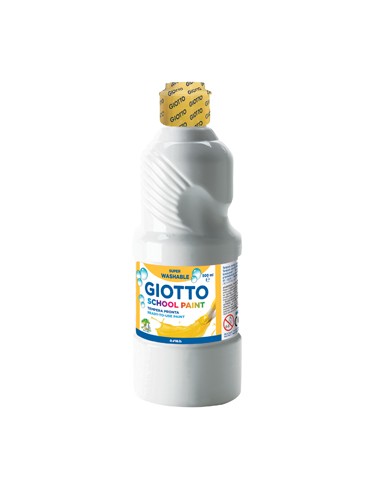 Guache Liquido Giotto Escolar 500ml Branco