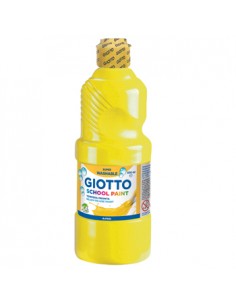 Guache Liquido Giotto Escolar 500ml Amarelo