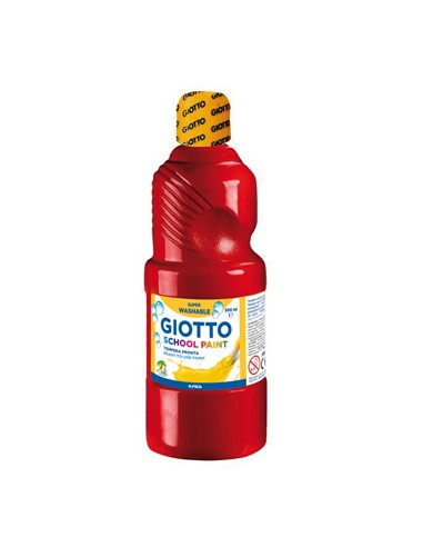 Guache Liquido Giotto Escolar 500ml Vermelho