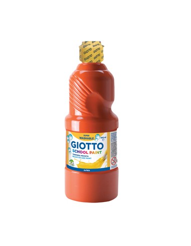 Guache Liquido Giotto Escolar 500ml Vermelho Forte