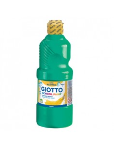 Guache Liquido Giotto Escolar 500ml Verde Escuro