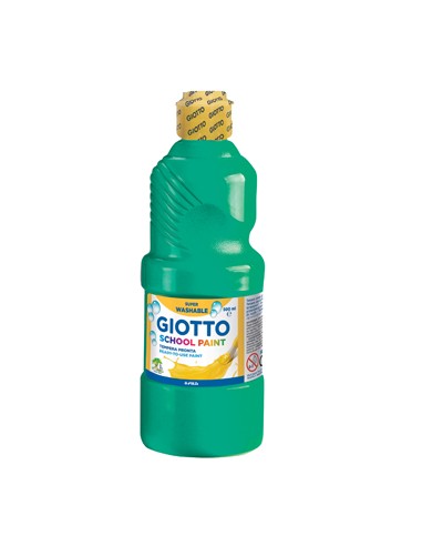 Guache Liquido Giotto Escolar 500ml Verde Escuro