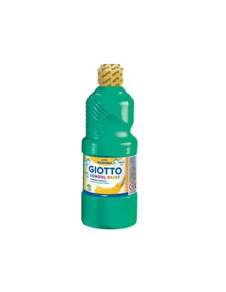 Guache Liquido Giotto Escolar 500ml Verde Escuro