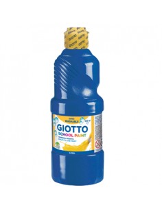 Guache Liquido Giotto Escolar 500ml Azul Escuro
