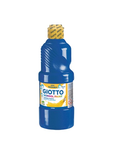 Guache Liquido Giotto Escolar 500ml Azul Escuro