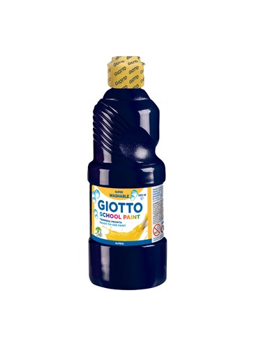 Guache Liquido Giotto Escolar 500ml Preto