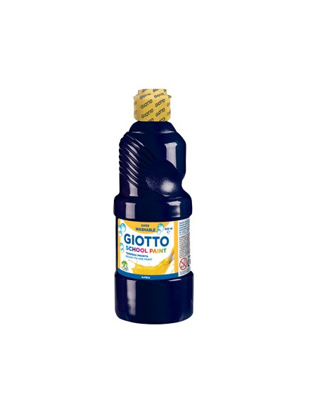 Guache Liquido Giotto Escolar 500ml Preto