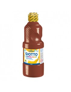 Guache Liquido Giotto Escolar 500ml Castanho