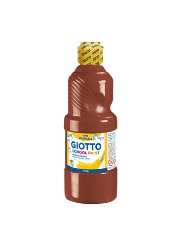 Guache Liquido Giotto Escolar 500ml Castanho