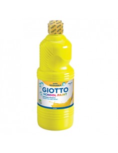 Guache Liquido Giotto Escolar 1 Litro Amarelo
