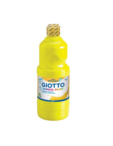 Guache Liquido Giotto Escolar 1 Litro Amarelo