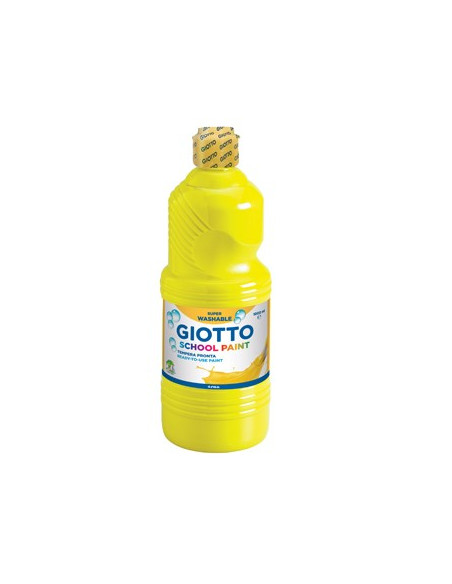 Guache Liquido Giotto Escolar 1 Litro Amarelo
