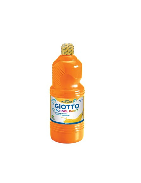 Guache Liquido Giotto Escolar 1 Litro Laranja