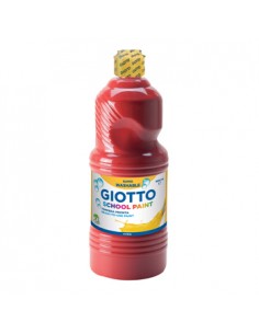 Guache Liquido Giotto Escolar 1 Litro Vermelho