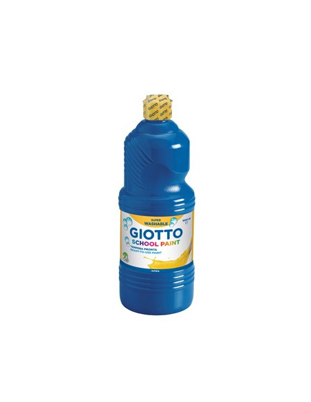 Guache Liquido Giotto Escolar 1 Litro Azul Escuro