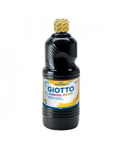 Guache Liquido Giotto Escolar 1 Litro Preto