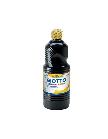 Guache Liquido Giotto Escolar 1 Litro Preto