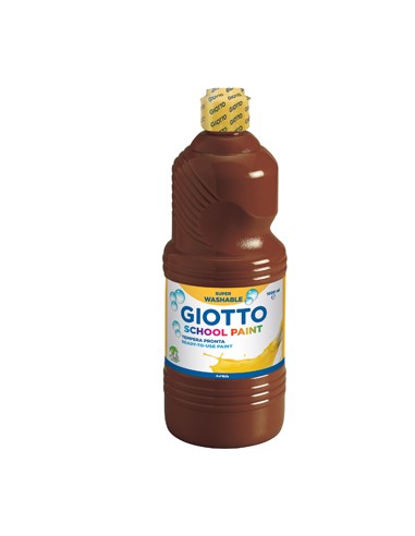 Guache Liquido Giotto Escolar 1 Litro Castanho